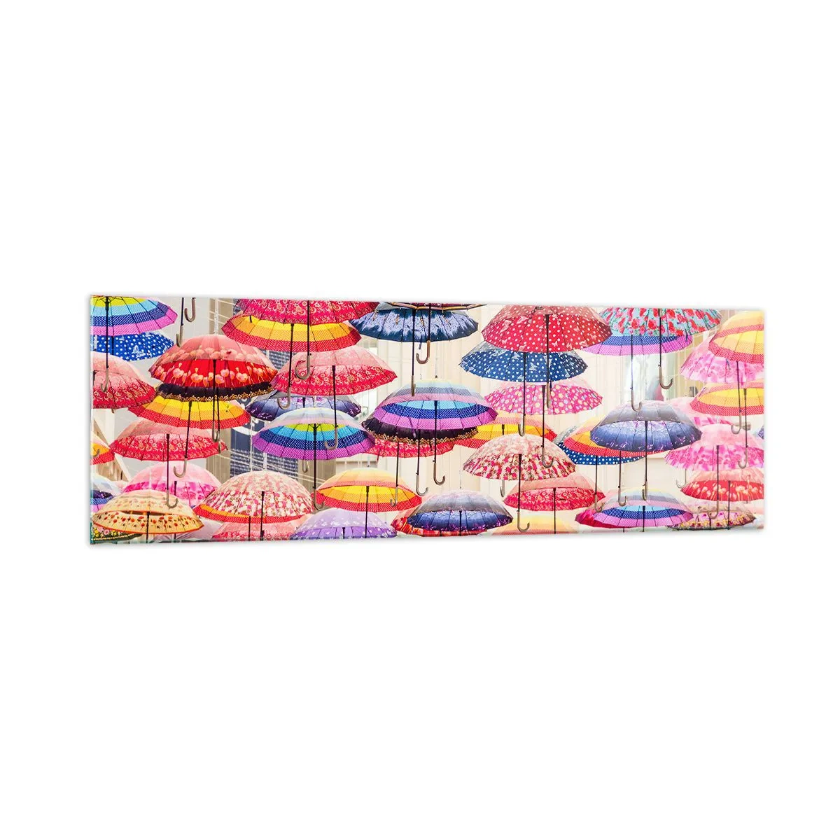 Glastavla - Bild på glas - Stadsäng - 160x50 cm