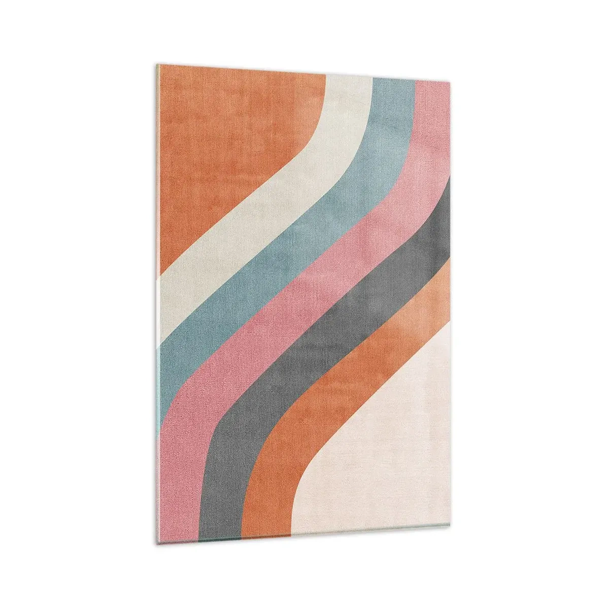 Glastavla - Bild på glas - Diagonal komposition - rörelse - 80x120 cm