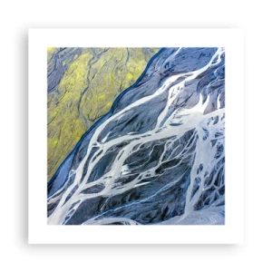 Affisch - Naturens grottmålningar - 40x40 cm