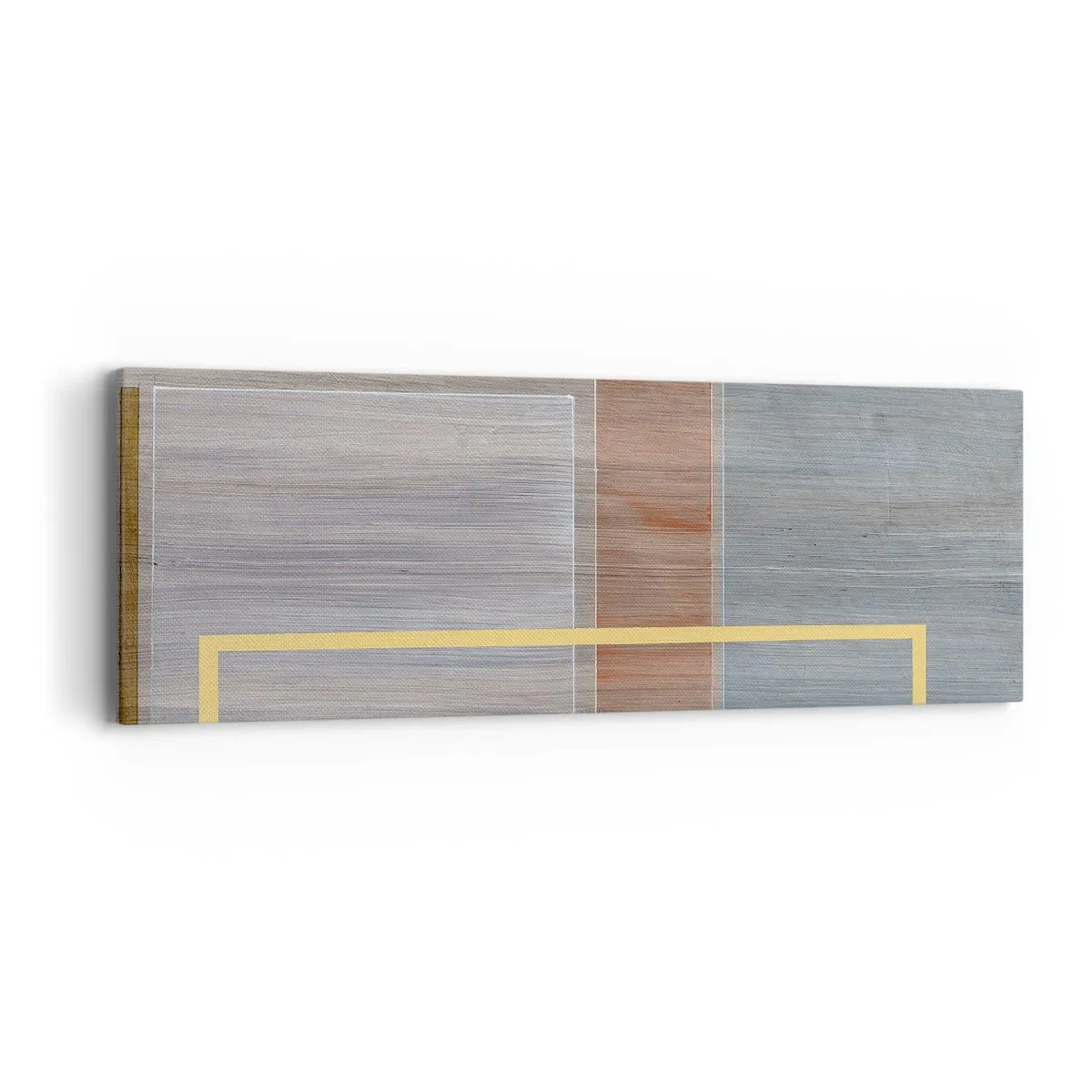 Canvastavla - Bild på duk - Rakt och lugnt - 90x30 cm