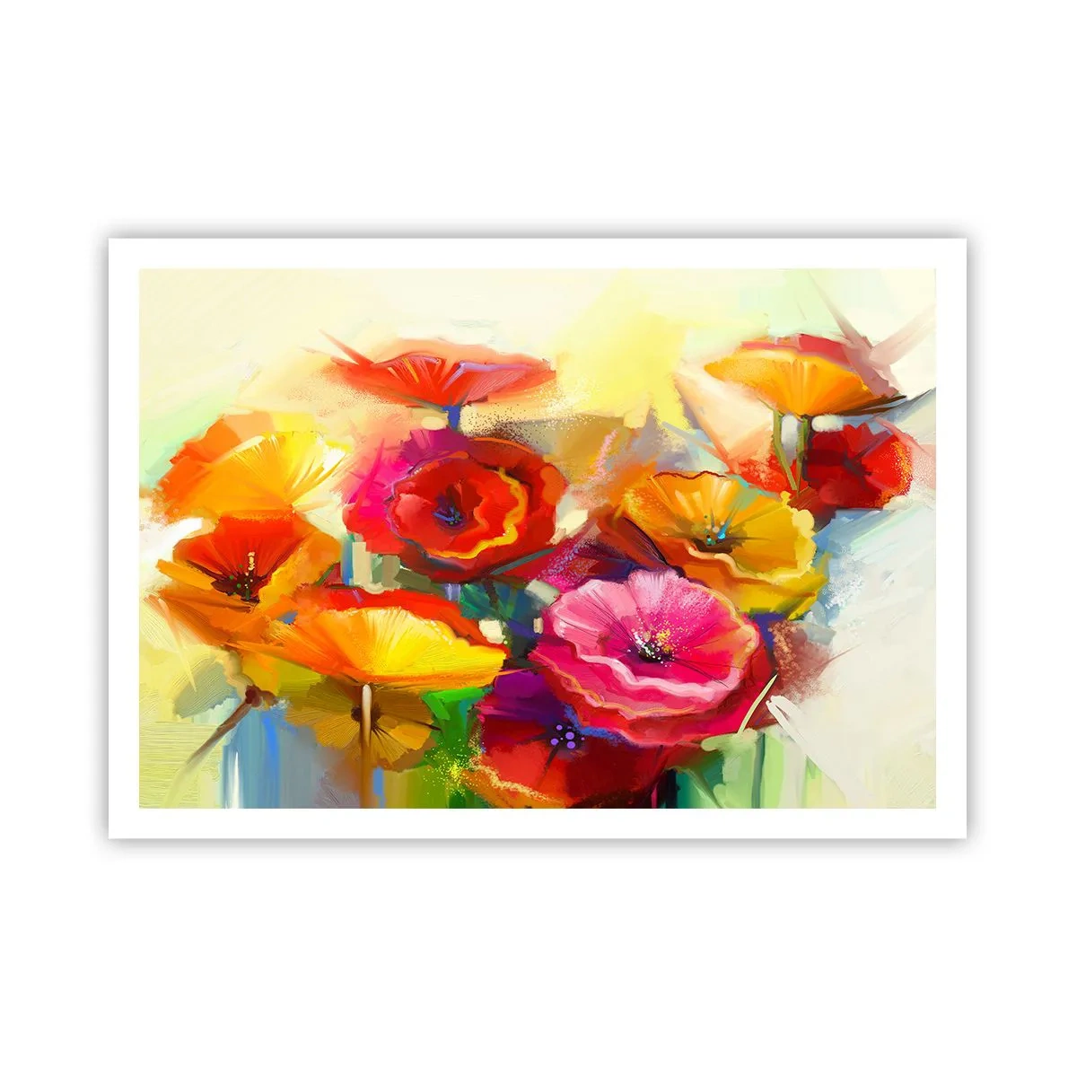 Affisch - Inte bara rött - 100x70 cm