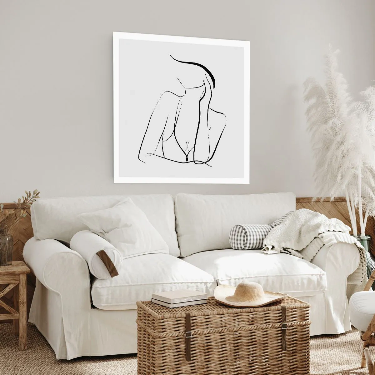Affisch - På drömvågen - 60x60 cm