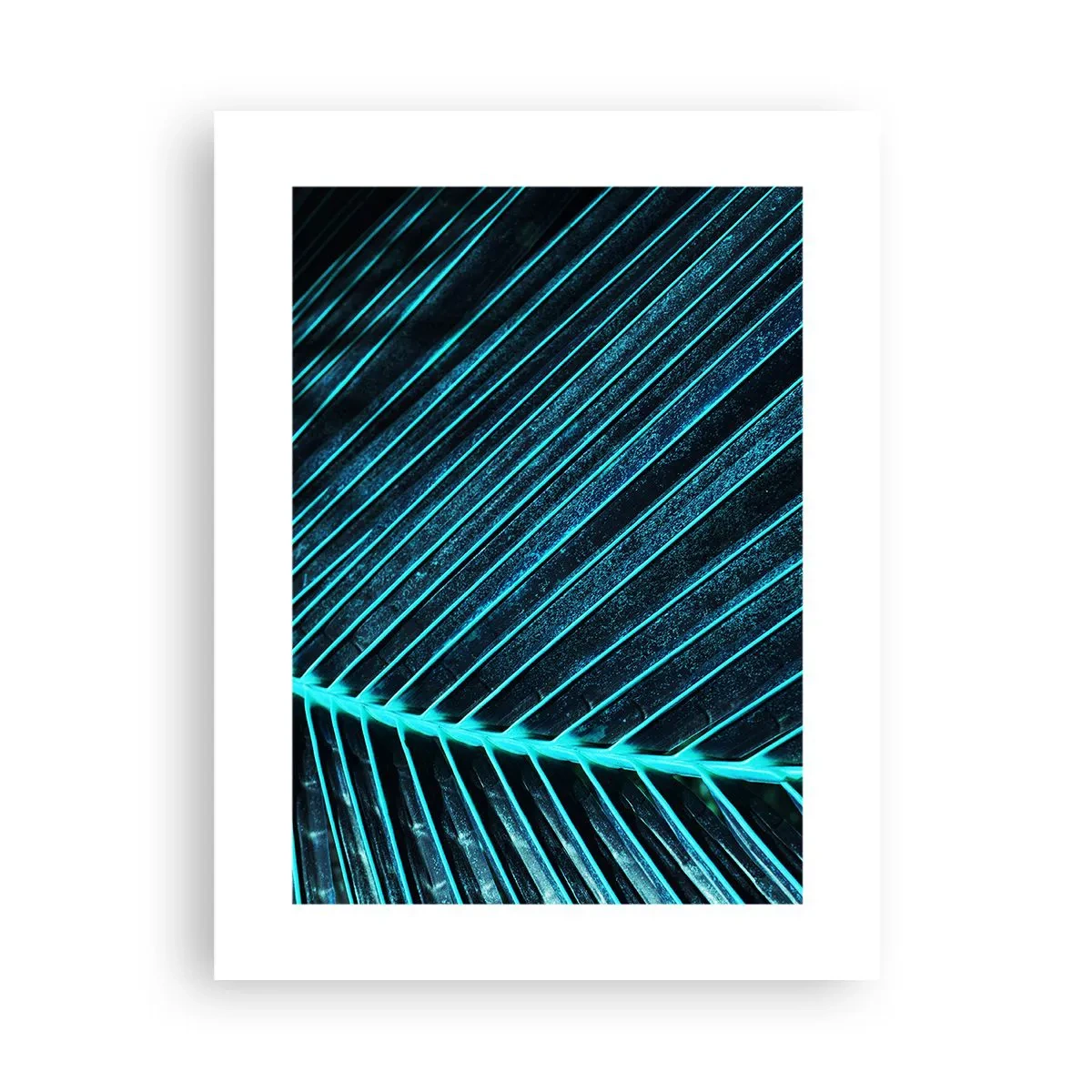 Affisch - Grön textur - 30x40 cm