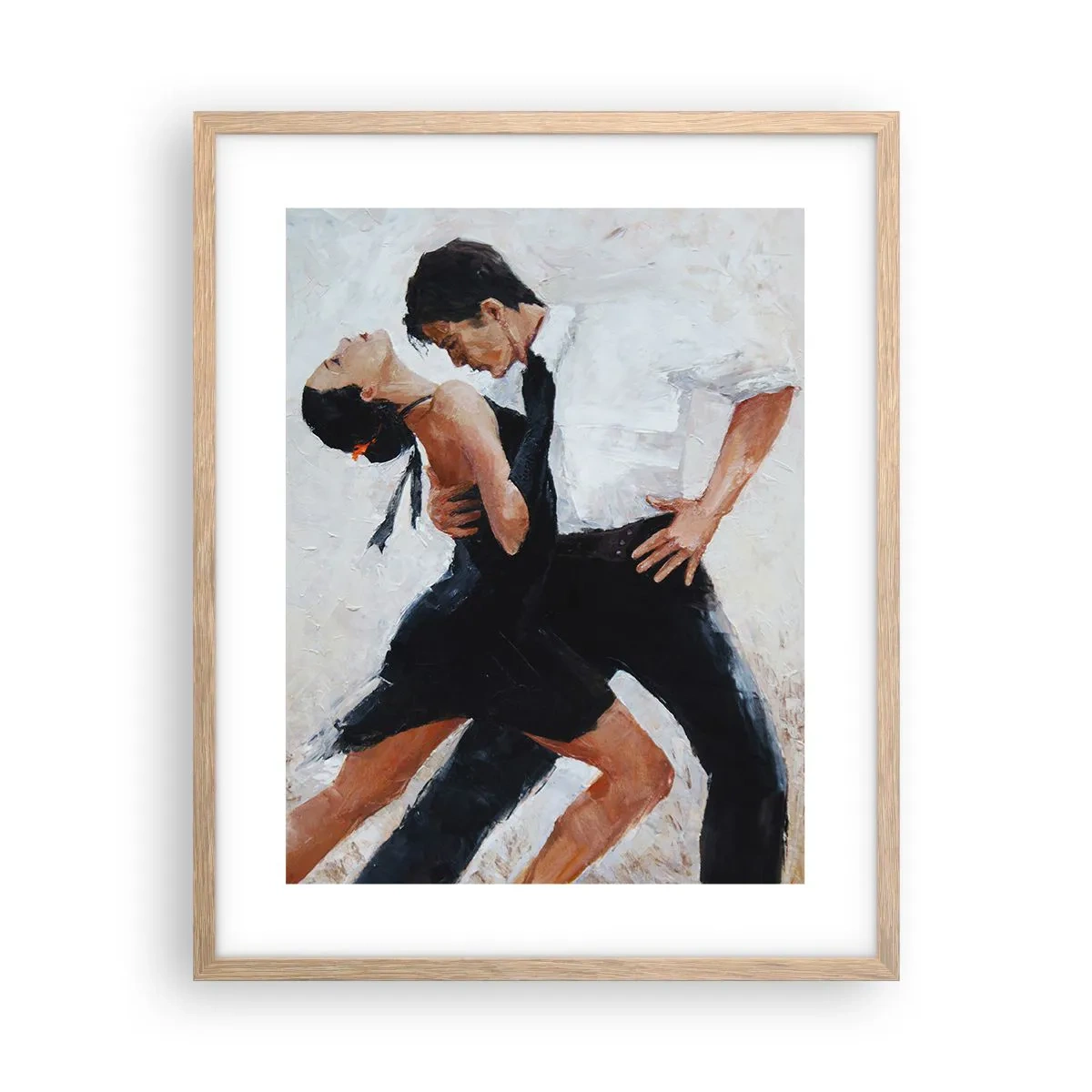 Affisch i ram av ljusek - Mina drömmars tango - 40x50 cm