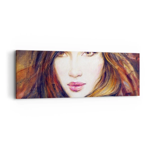 Canvastavla - Bild på duk - Ett öre för dina tankar - 90x30 cm