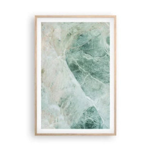 Affisch i ram av ljusek - Stenens ädla svalka - 61x91 cm