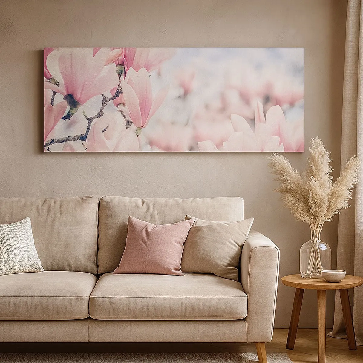 Canvastavla - Bild på duk - Perfekt subtilitet - 100x40 cm