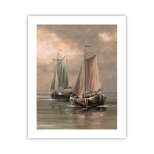 Affisch - Seglarnas hemkomst - 40x50 cm