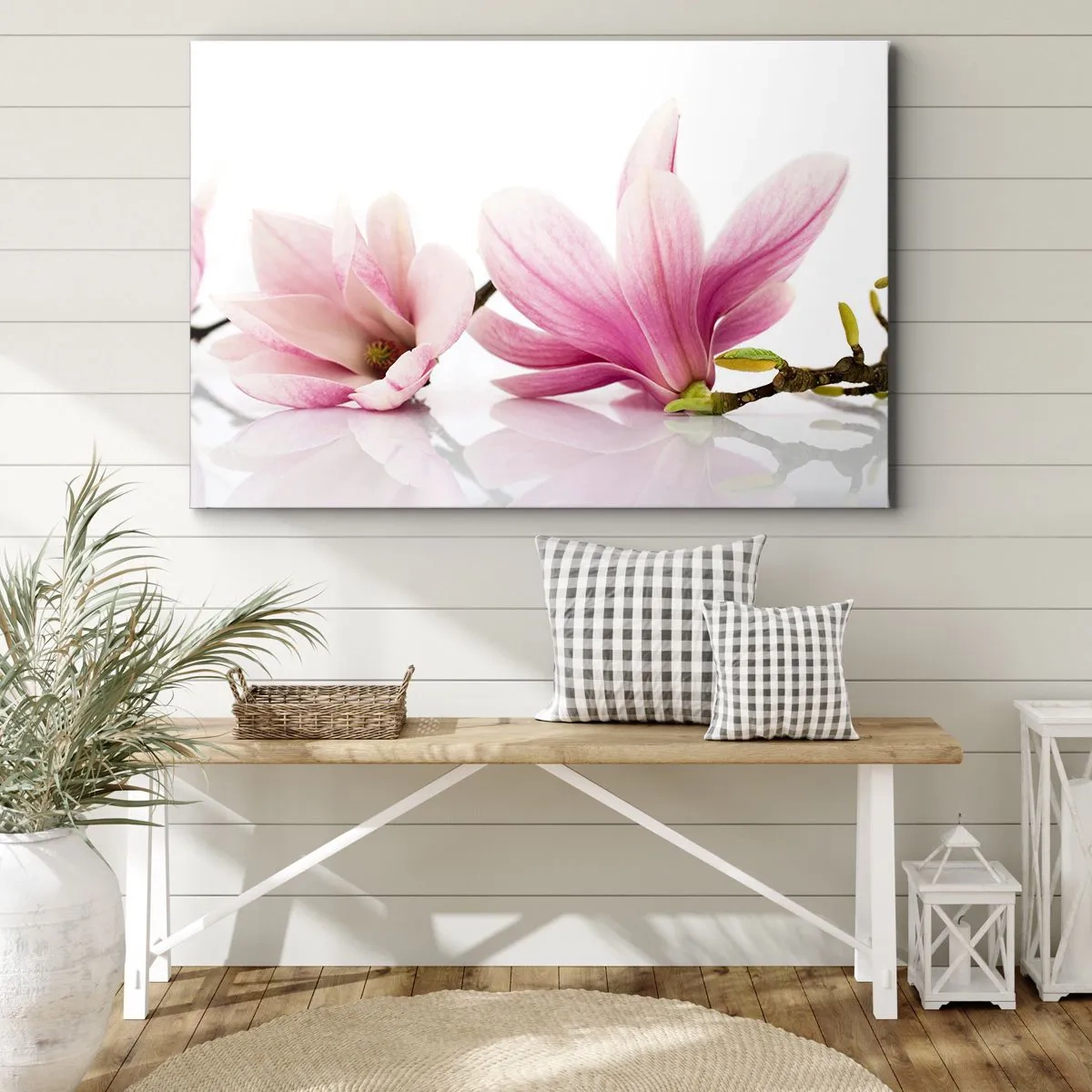 Canvastavla - Bild på duk - Lätta som vårkänslan - 70x50 cm