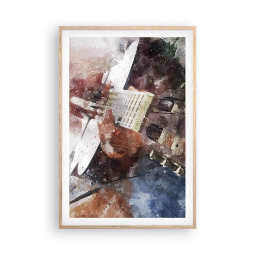 Affisch i ram av ljusek - Vad tycker du om det? - 61x91 cm