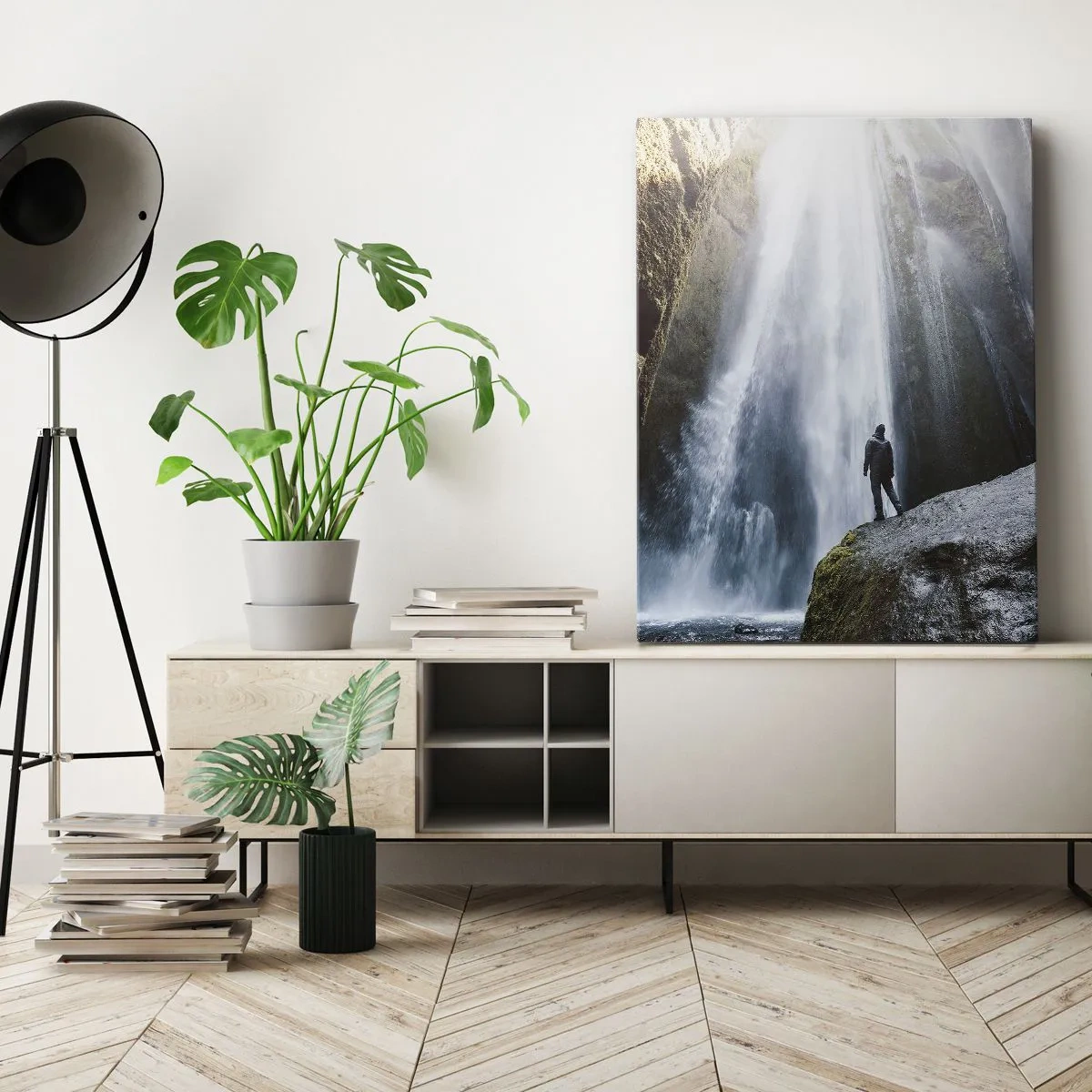 Canvastavla - Bild på duk - Proportioner återställs - 65x120 cm