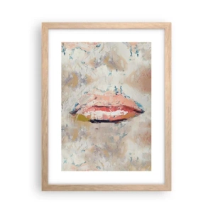 Affisch i ram av ljusek - Väcker sinnen - 30x40 cm