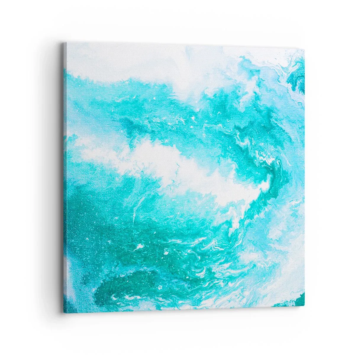 Canvastavla - Bild på duk - I elementets kärna - 70x70 cm