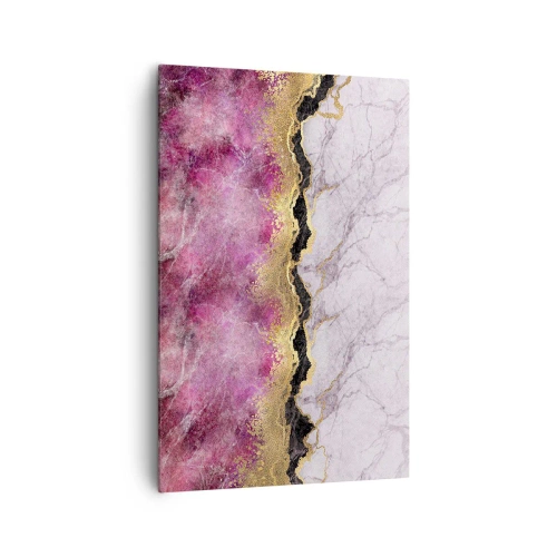 Canvastavla - Bild på duk - På gränsen - 80x120 cm