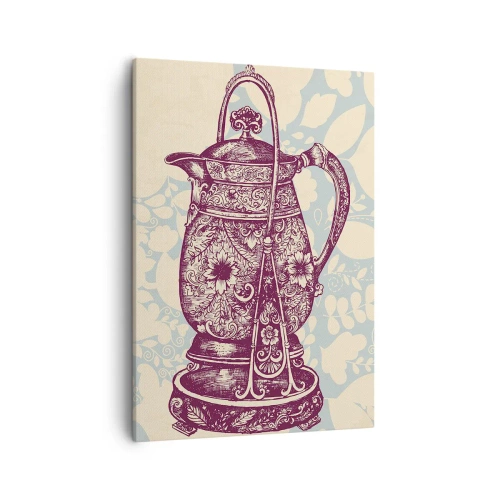 Canvastavla - Bild på duk - Skönhet av det vardagliga livet - 50x70 cm