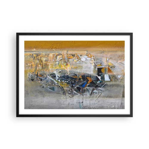Affisch i svart ram - Allt blir bra - 70x50 cm