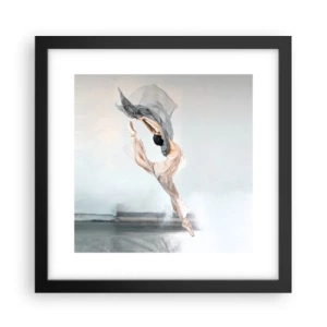 Affisch i svart ram - Dansextas - 30x30 cm