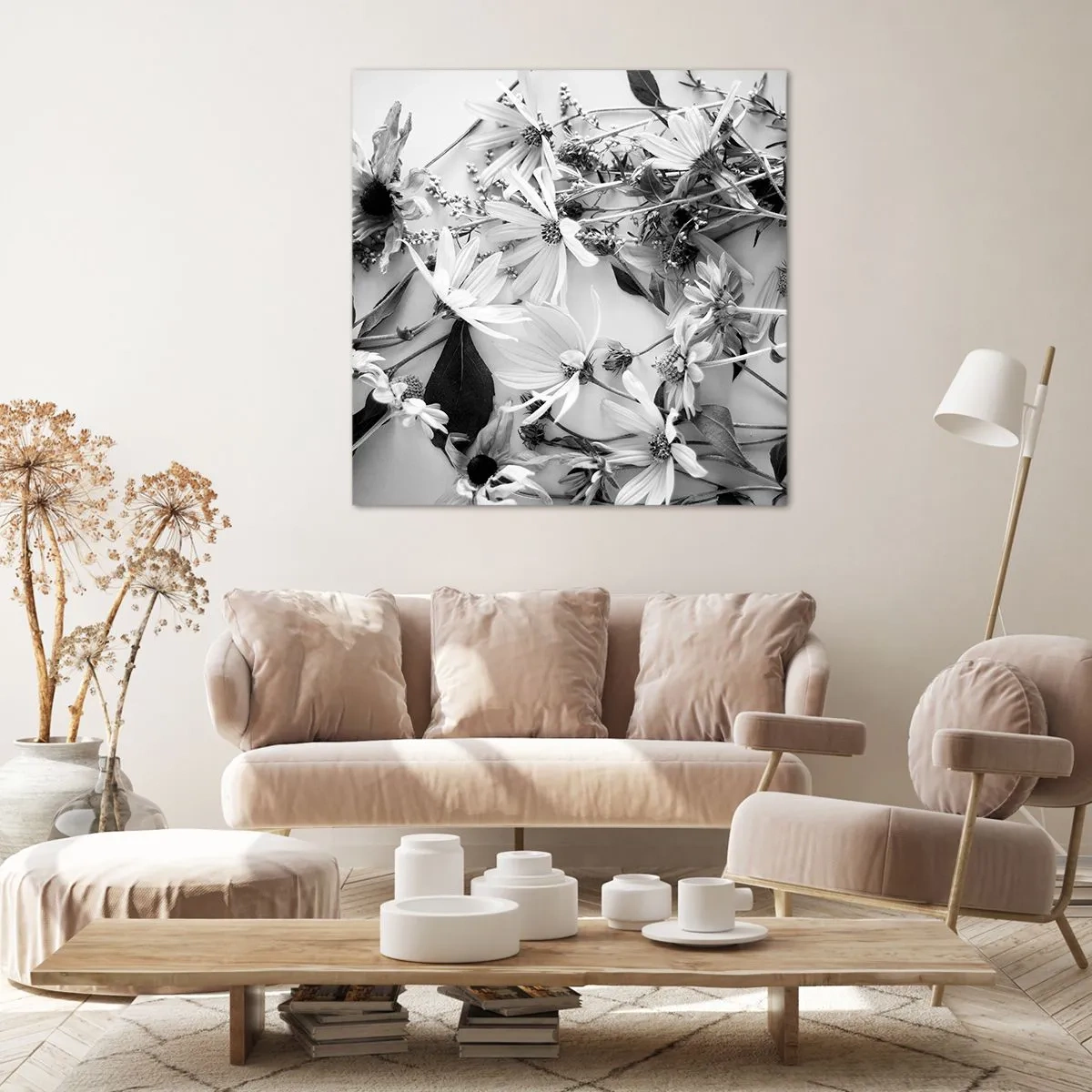 Canvastavla - Bild på duk - Icke-blombukett - 30x30 cm