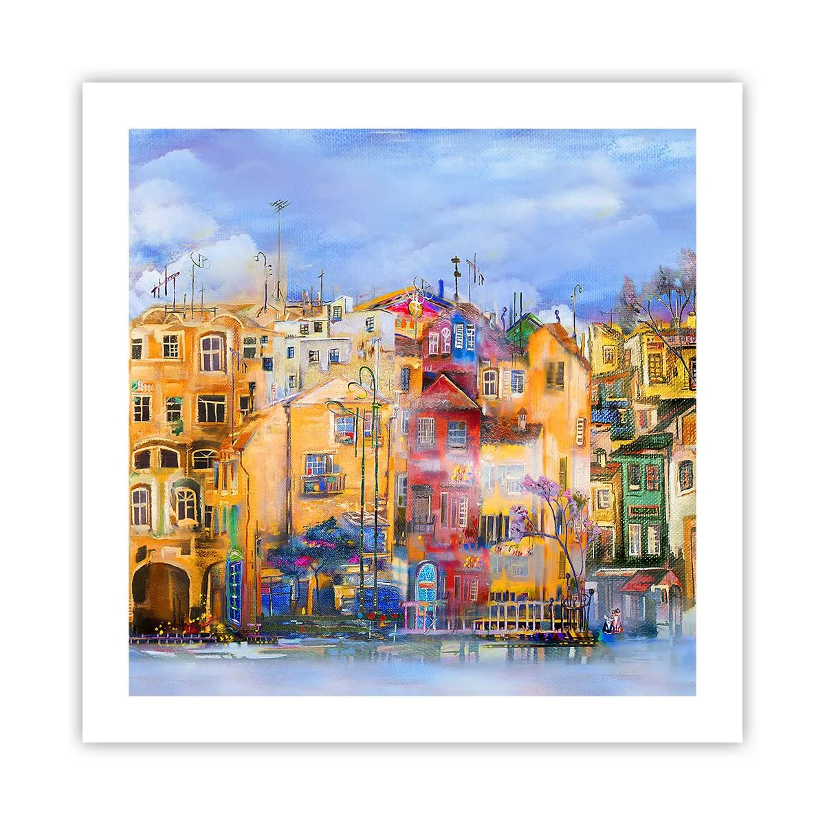 Affisch - Vi är tillsammans - 50x50 cm