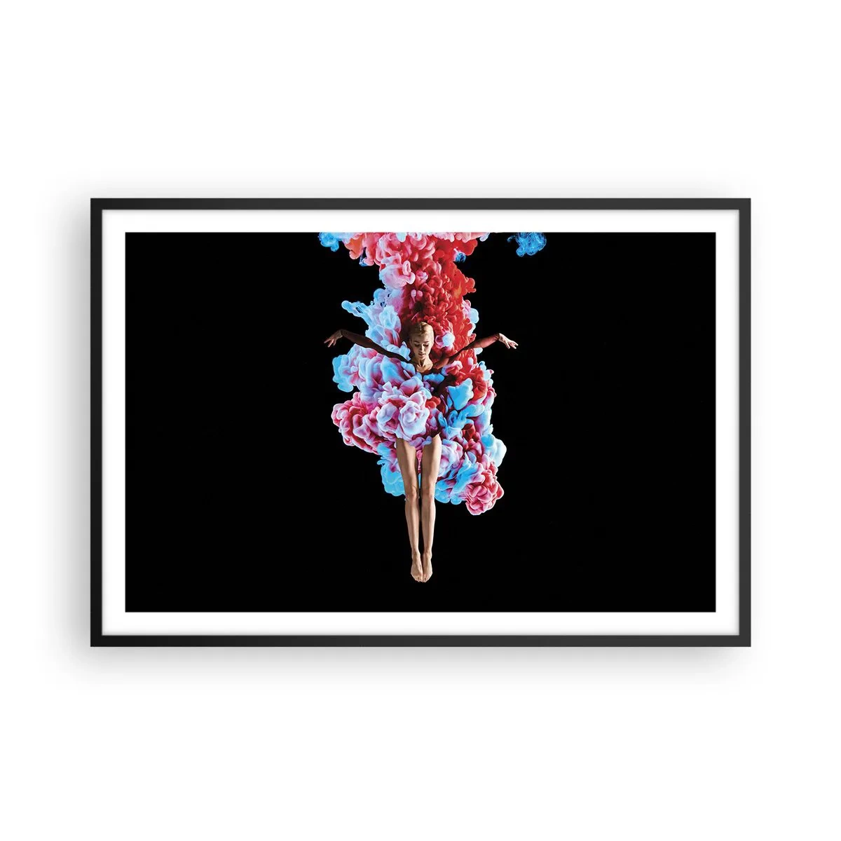 Affisch i svart ram - Fullt blommande - 91x61 cm