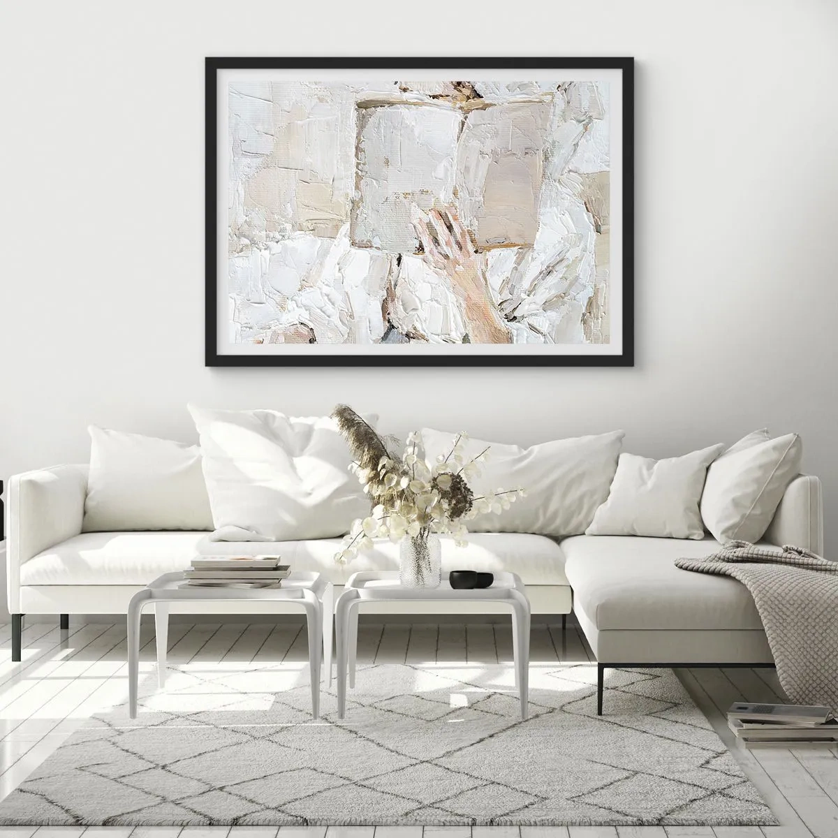 Affisch i svart ram - I en annan värld - 91x61 cm