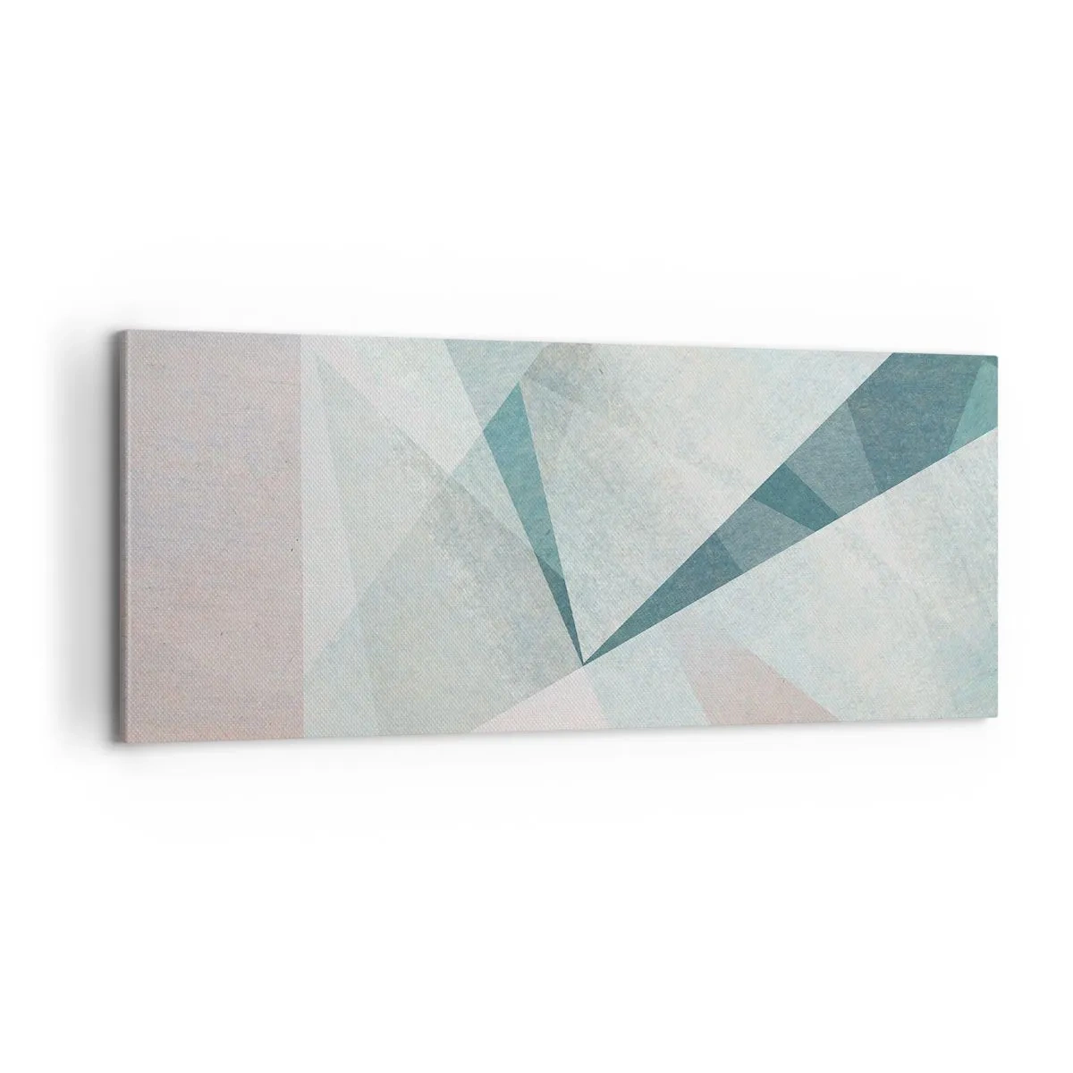 Canvastavla - Bild på duk - Lugnt trots dynamiskt - 100x40 cm