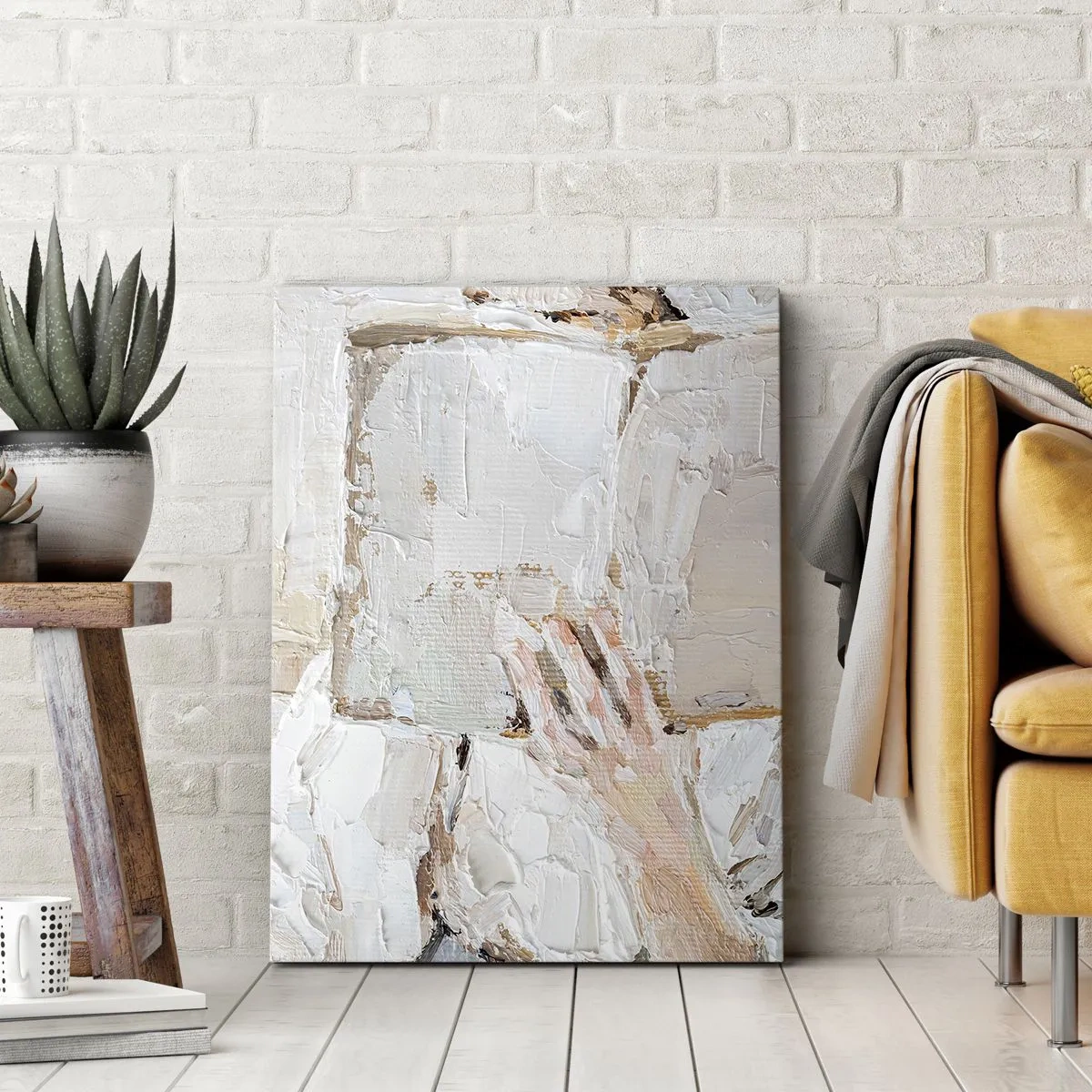Canvastavla - Bild på duk - I en annan värld - 50x70 cm