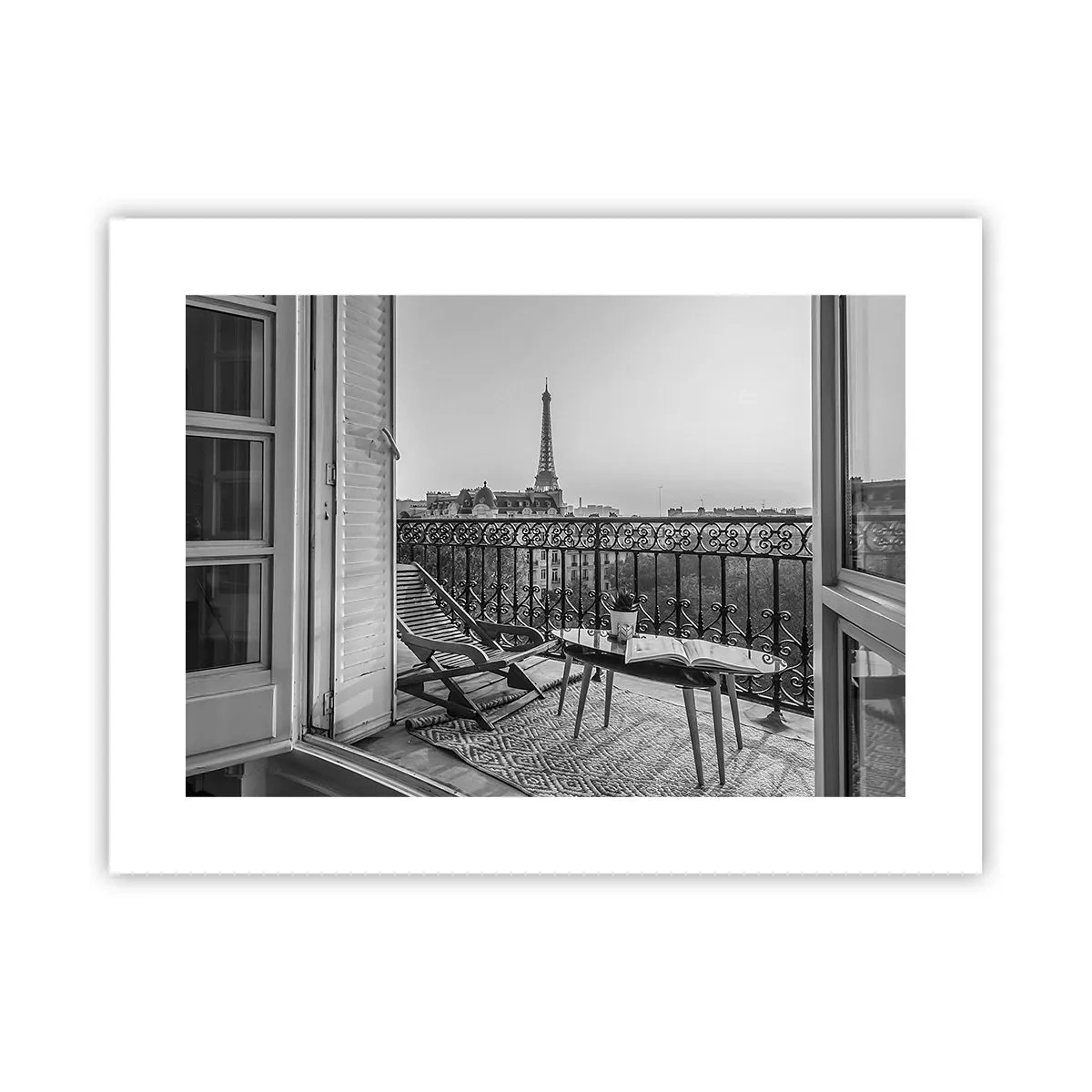 Affisch - En eftermiddag i Paris - 40x30 cm
