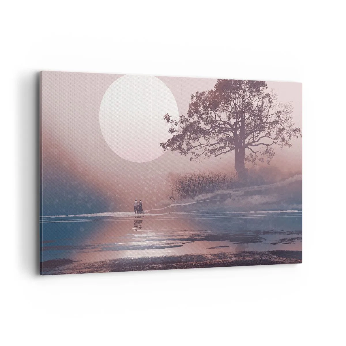 Canvastavla - Bild på duk - Nattens under - 120x80 cm