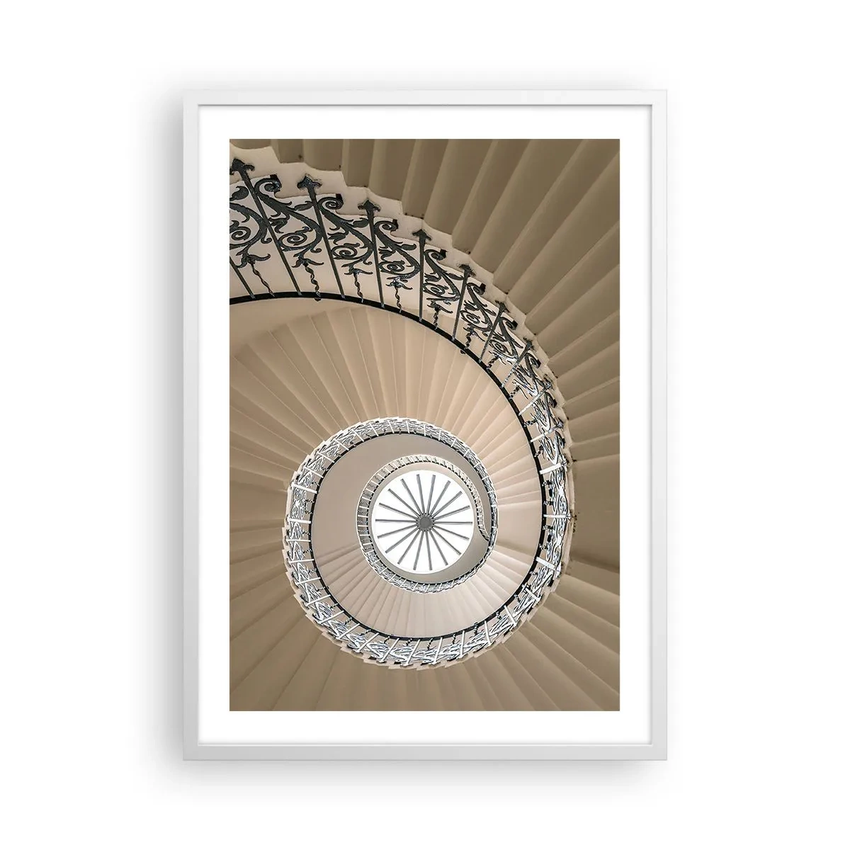 Affisch i vit ram - I musslans mitt - 50x70 cm