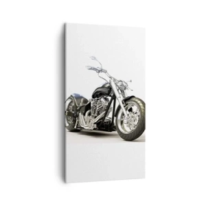 Canvastavla - Bild på duk - Kraft med karaktär - 45x80 cm