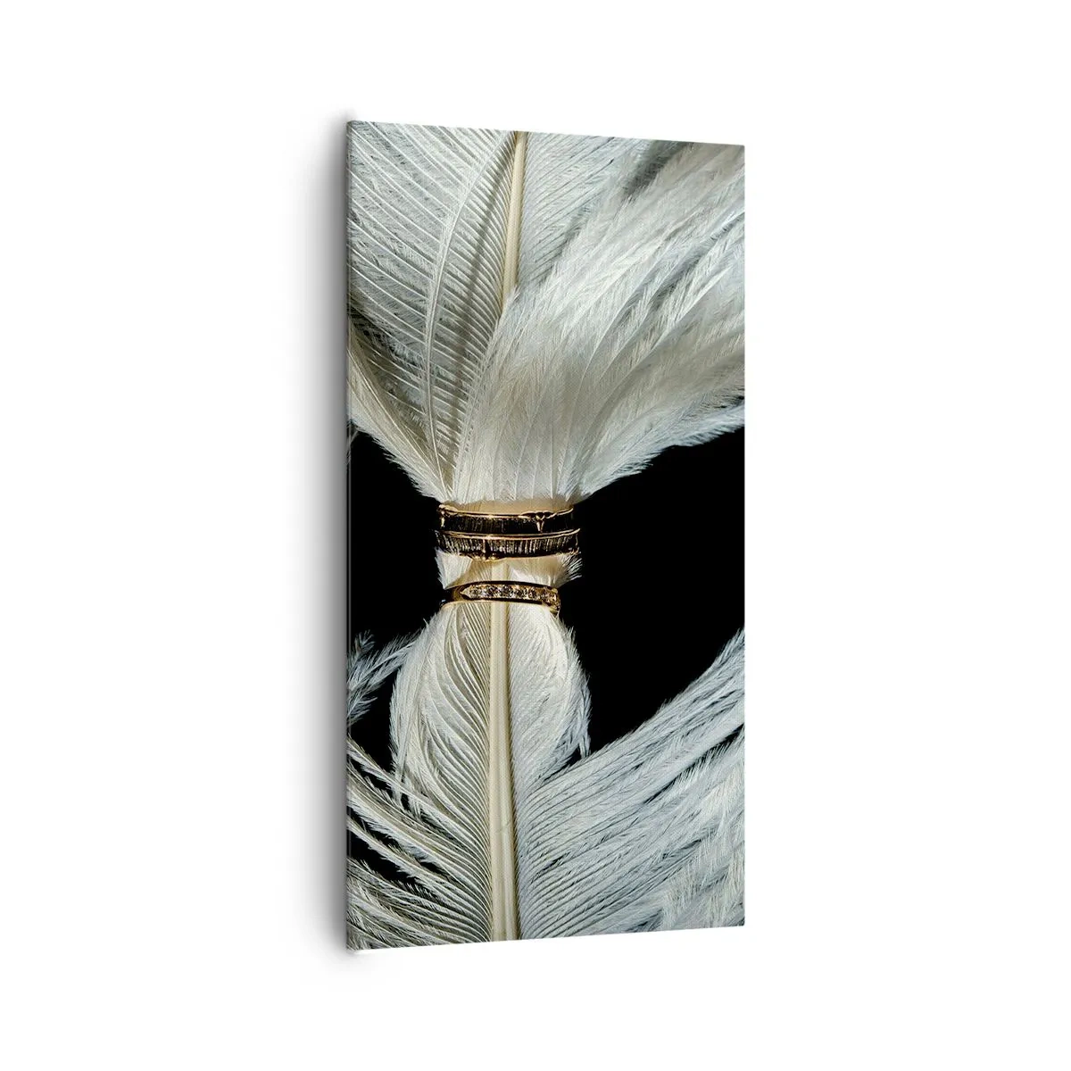 Canvastavla - Bild på duk - ...och jag lämnar inte dig… - 65x120 cm