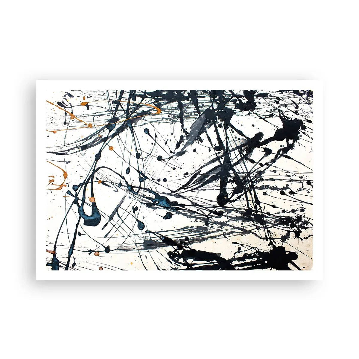 Affisch - Expressionistisk abstraktion - 100x70 cm
