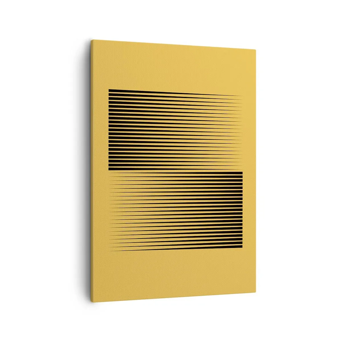 Canvastavla - Bild på duk - Motsatsernas kvadrat - 50x70 cm