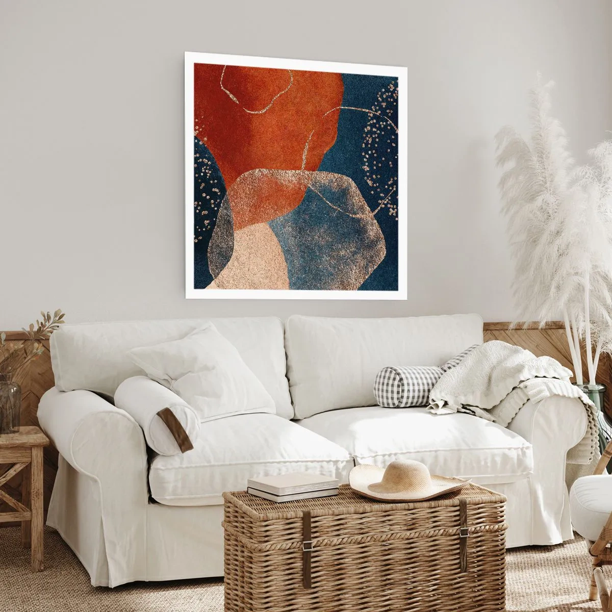 Affisch - Existensens lätthet - 60x60 cm