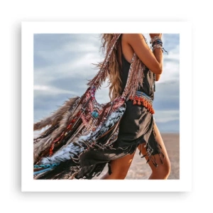 Affisch - Shamanens flicka - 50x50 cm
