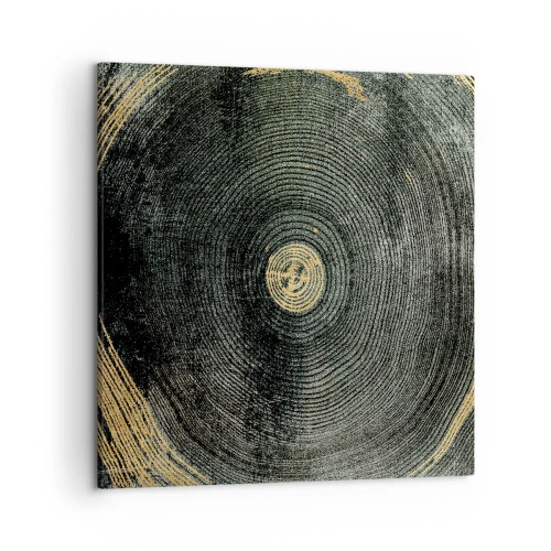 Canvastavla - Bild på duk - Förändring och varaktighet - 50x50 cm