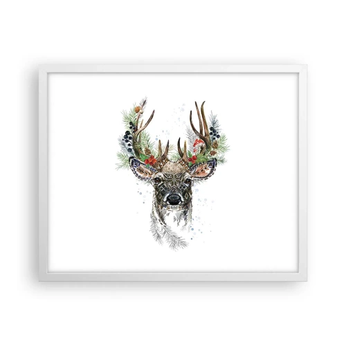 Affisch i vit ram - I högtidskläder - 50x40 cm