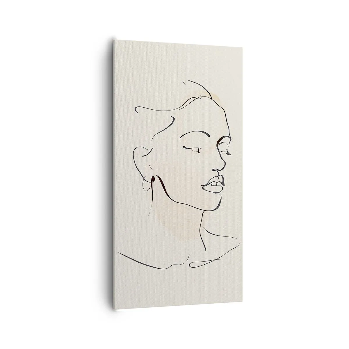 Canvastavla - Bild på duk - Säkra drag - 65x120 cm