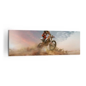 Canvastavla - Bild på duk - För segern - 160x50 cm