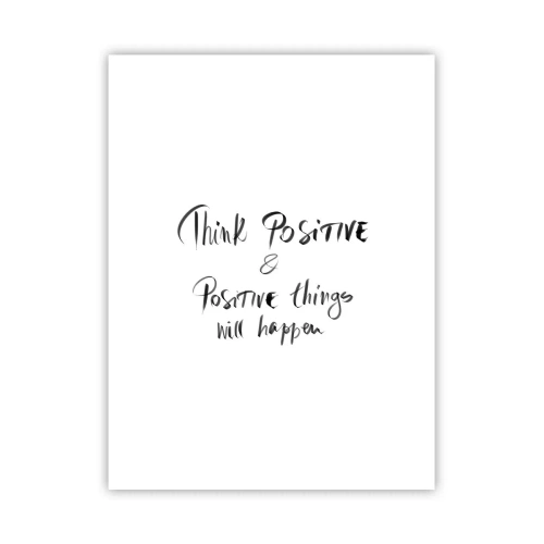 Affisch - Hur ska man leva? - 30x40 cm