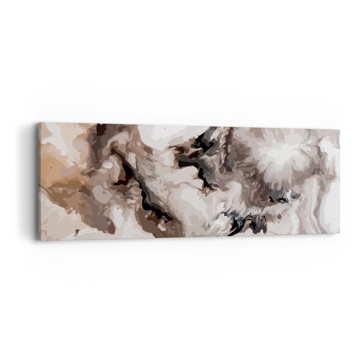 Canvastavla - Bild på duk - En galax födelse - 90x30 cm