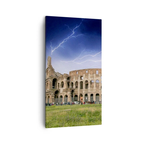 Canvastavla - Bild på duk - Kamparena - 45x80 cm