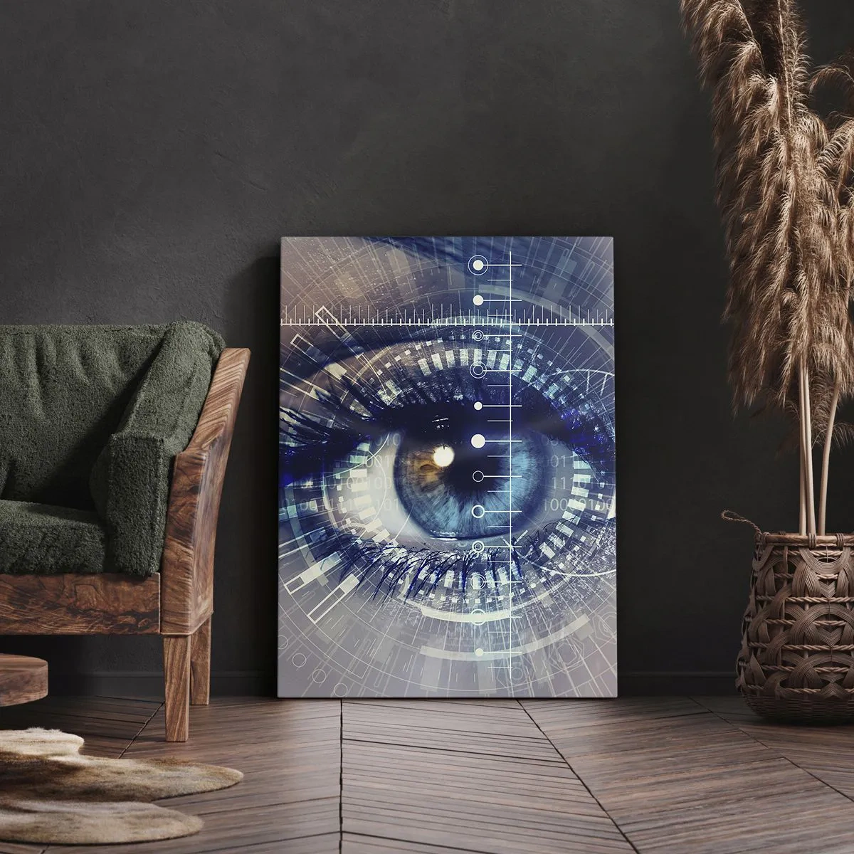 Canvastavla - Bild på duk - Du tror att du känner mig - 70x100 cm