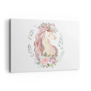 Canvastavla - Bild på duk - En inbjudan till sagornas värld - 120x80 cm