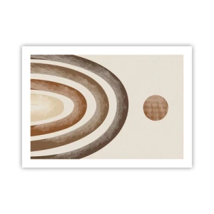 Affisch - I den avlägsna galaxen - 70x50 cm