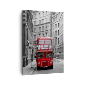 Canvastavla - Bild på duk - Vardagen behöver inte vara grå - 50x70 cm