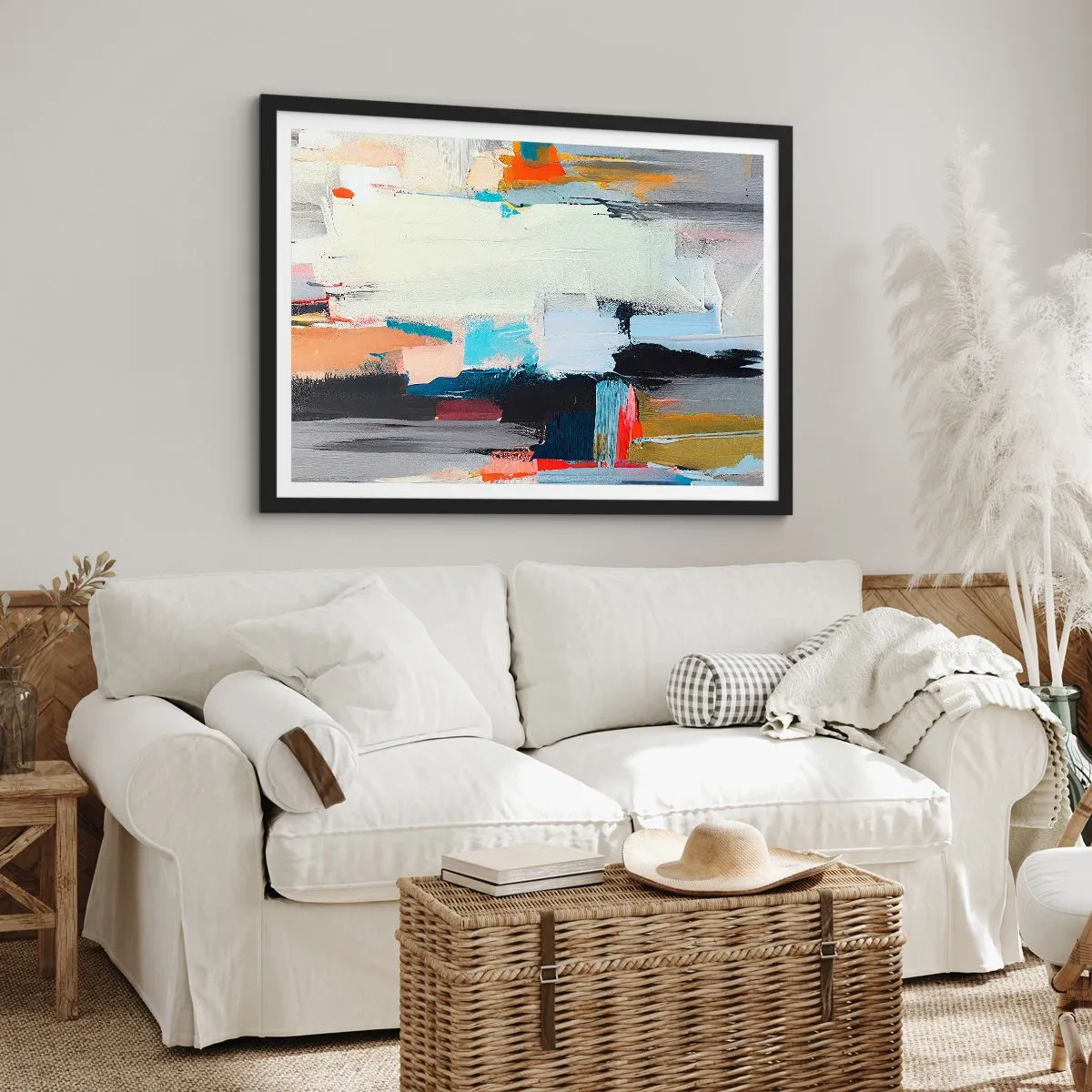 Affisch i svart ram - Finns det någon metod? - 91x61 cm