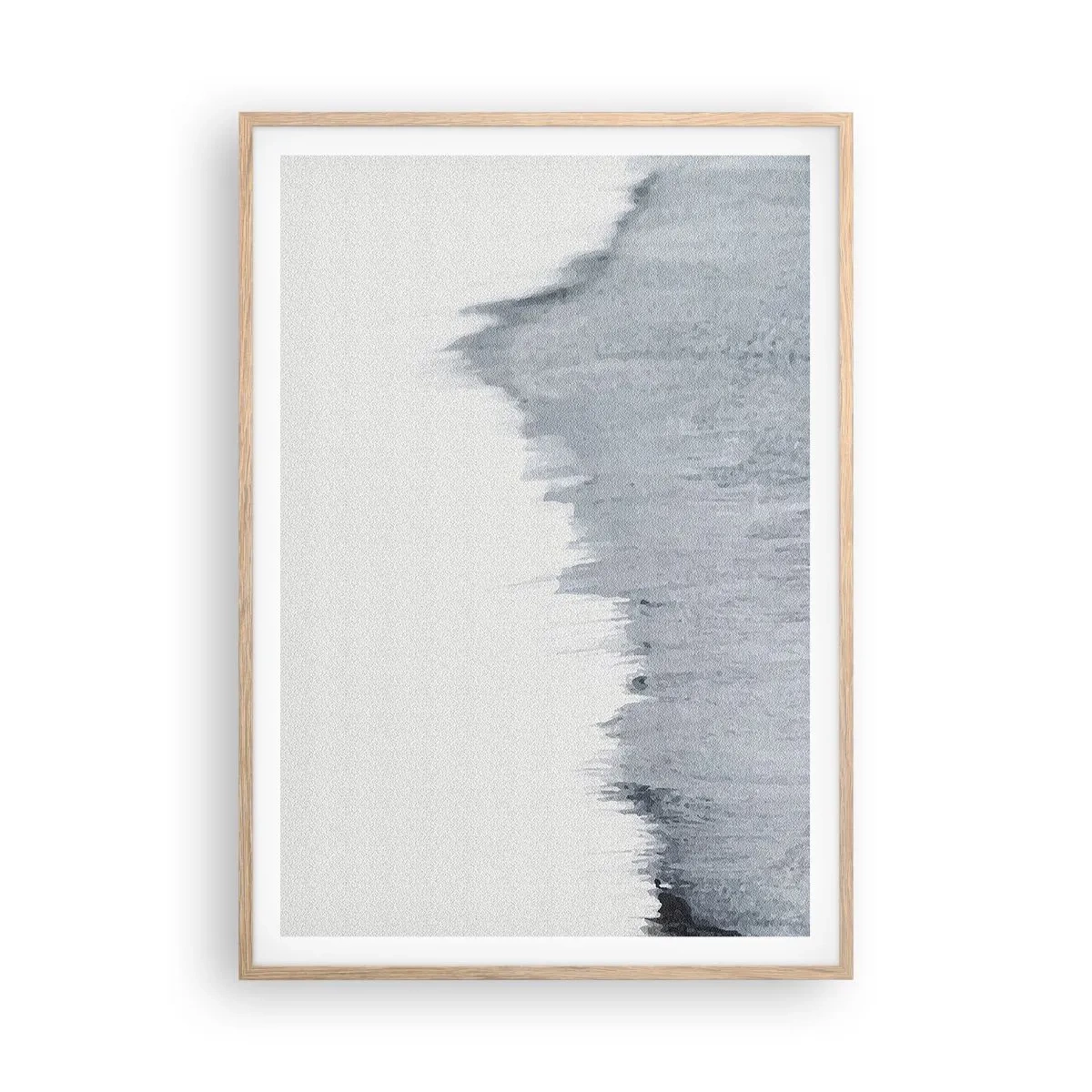 Affisch i ram av ljusek - Mystisk skiva - 70x100 cm