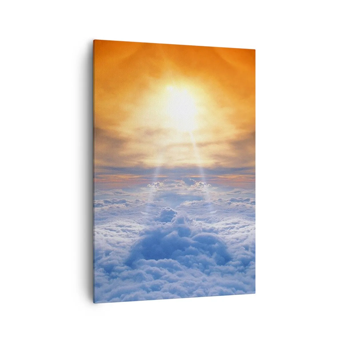 Canvastavla - Bild på duk - Mystiskt landskap - 70x100 cm